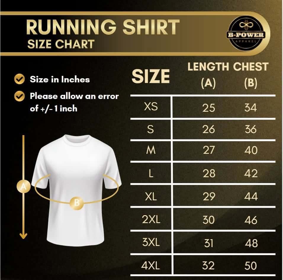 Shirt Size Reference